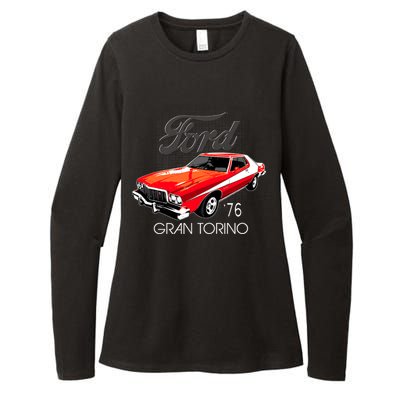 1976 Ford Gran Torino Womens CVC Long Sleeve Shirt