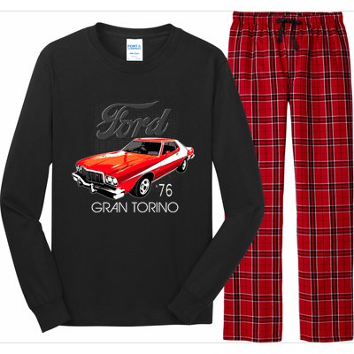 1976 Ford Gran Torino Long Sleeve Pajama Set