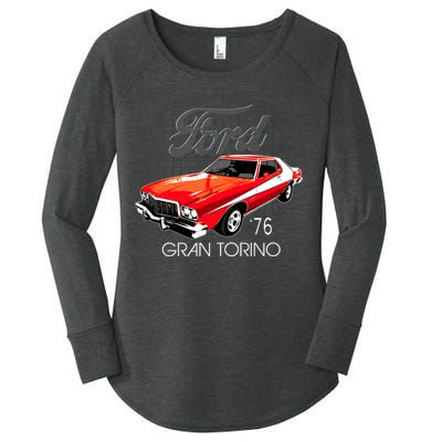 1976 Ford Gran Torino Women's Perfect Tri Tunic Long Sleeve Shirt