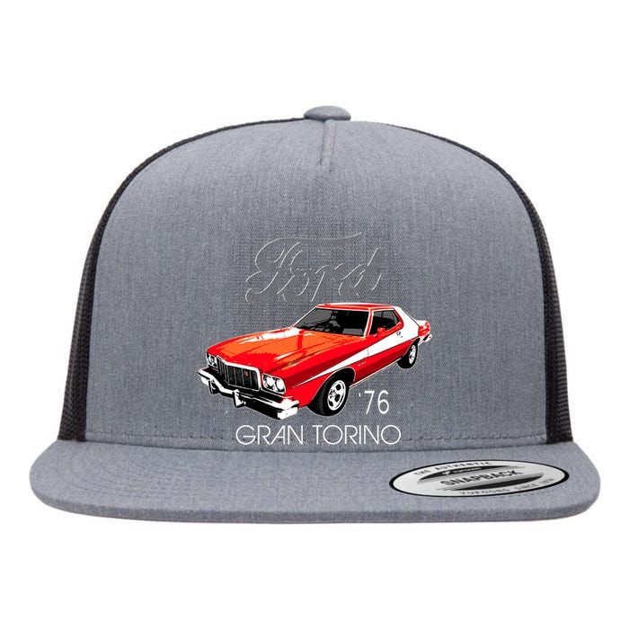 1976 Ford Gran Torino Flat Bill Trucker Hat