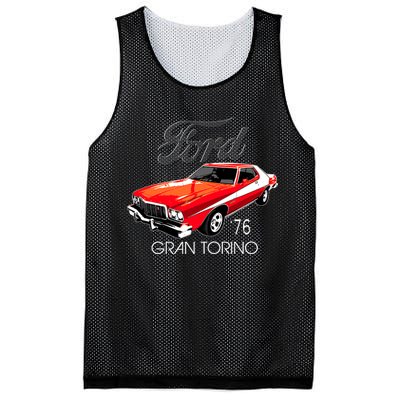 1976 Ford Gran Torino Mesh Reversible Basketball Jersey Tank