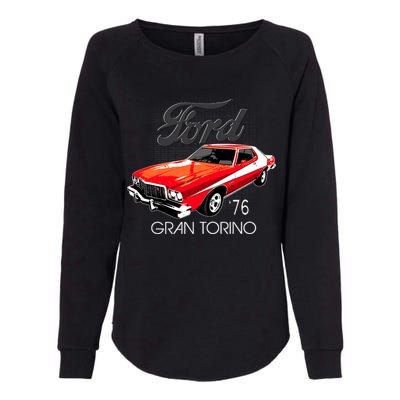 1976 Ford Gran Torino Womens California Wash Sweatshirt