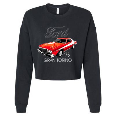 1976 Ford Gran Torino Cropped Pullover Crew