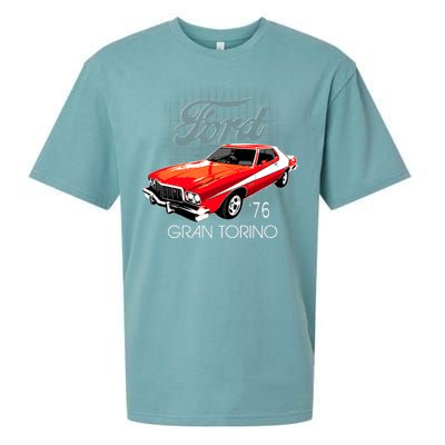 1976 Ford Gran Torino Sueded Cloud Jersey T-Shirt