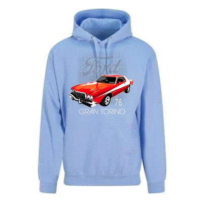 1976 Ford Gran Torino Unisex Surf Hoodie