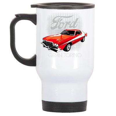 1976 Ford Gran Torino Stainless Steel Travel Mug