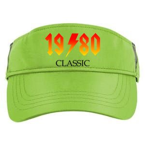 1980 Classic Rock 40th Birthday Adult Drive Performance Visor