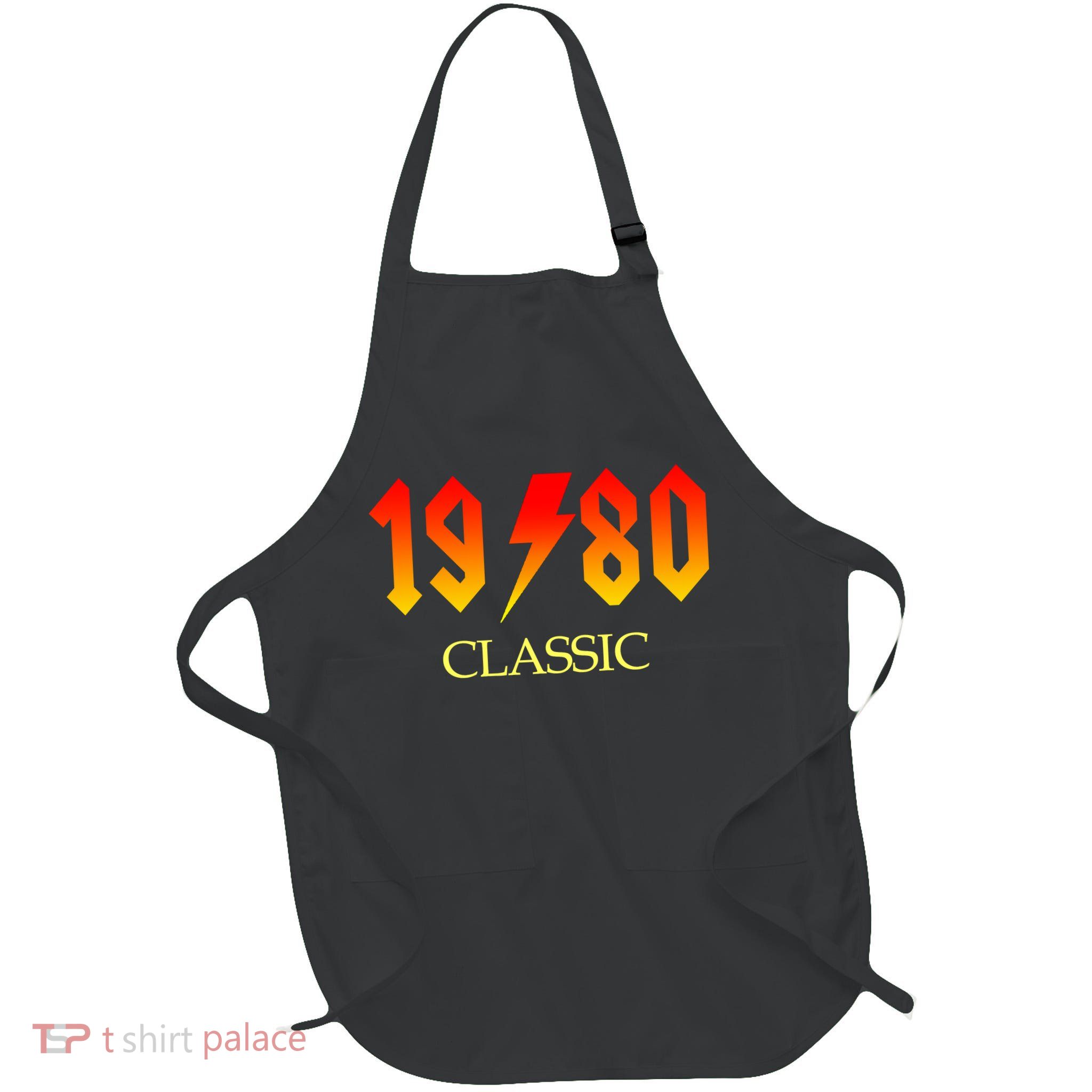 1980 Classic Rock 40th Birthday Apron