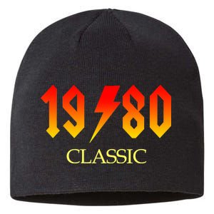 1980 Classic Rock 40th Birthday Sustainable Beanie