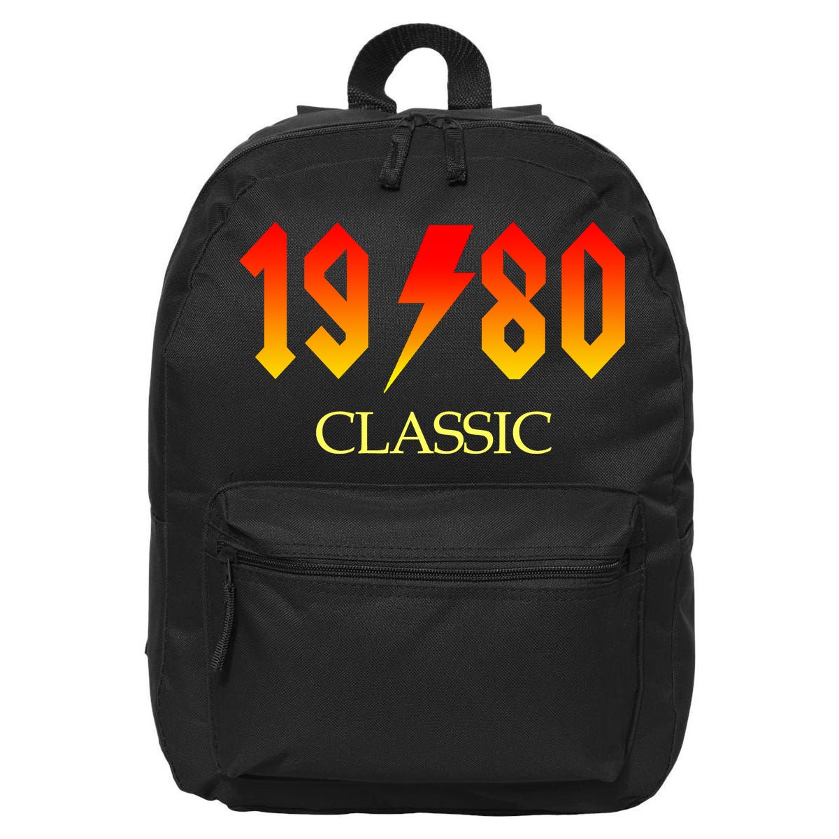 1980 Classic Rock 40th Birthday 16 in Basic Backpack