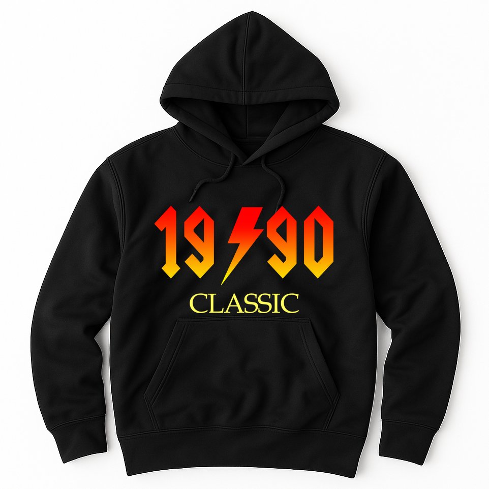 1990 Classic Rock 30th Birthday Hoodie