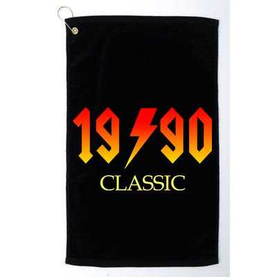 1990 Classic Rock 30th Birthday Golf Towel