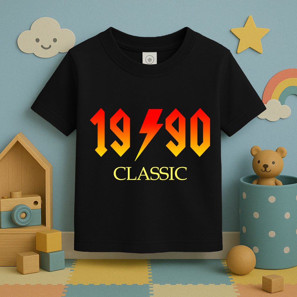 1990 Classic Rock 30th Birthday Toddler T-Shirt