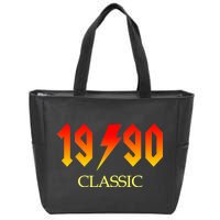 1990 Classic Rock 30th Birthday Zip Tote Bag