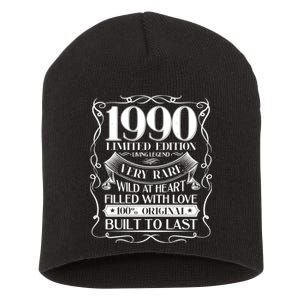 1990 Rare Limited Edition Legend 30th Birthday Short Acrylic Beanie