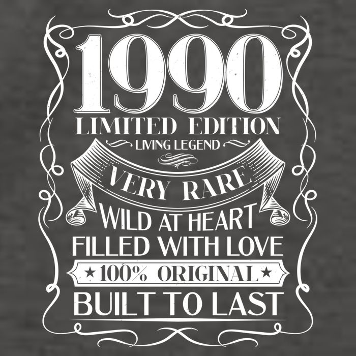 1990 Rare Limited Edition Legend 30th Birthday Vector Backpack