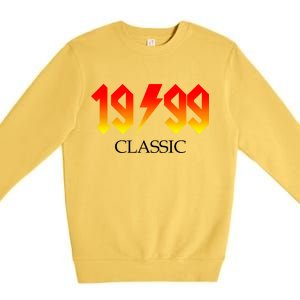 1999 Classic Rock 20th Birthday Premium Crewneck Sweatshirt