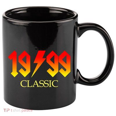 1999 Classic Rock 20th Birthday 11oz C Handle Ceramic Mug