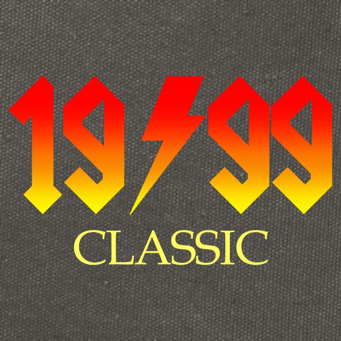 1999 Classic Rock 20th Birthday Cotton Canvas Backpack