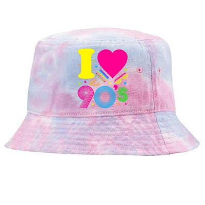 1990S 90s I Heart The Nineties Tie-Dyed Bucket Hat