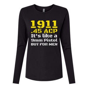 1911 Accessories 1911 .45 Acp For Sport Shooting Ipsc Womens Cotton Relaxed Long Sleeve T-Shirt