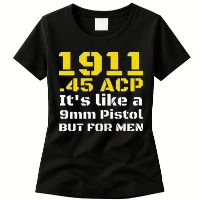 1911 Accessories 1911 .45 Acp For Sport Shooting Ipsc Womens T-Shirt