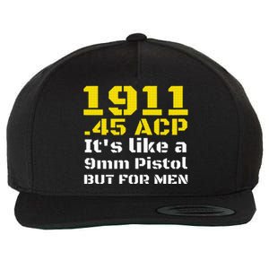 1911 Accessories 1911 .45 Acp For Sport Shooting Ipsc Wool Snapback Cap