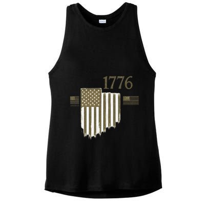 1776 Americana Ladies PosiCharge Tri-Blend Wicking Tank