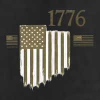 1776 Americana 7 Panel Mesh Trucker Snapback Hat