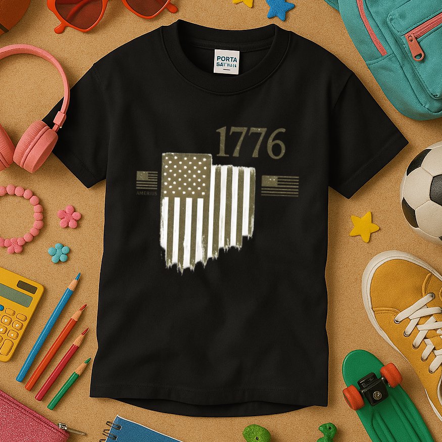 1776 Americana Kids T-Shirt