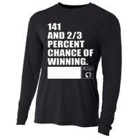 141 And 23 Percent Chance Of Winning Cooling Performance Long Sleeve Crew