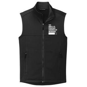 141 And 23 Percent Chance Of Winning Collective Smooth Fleece Vest