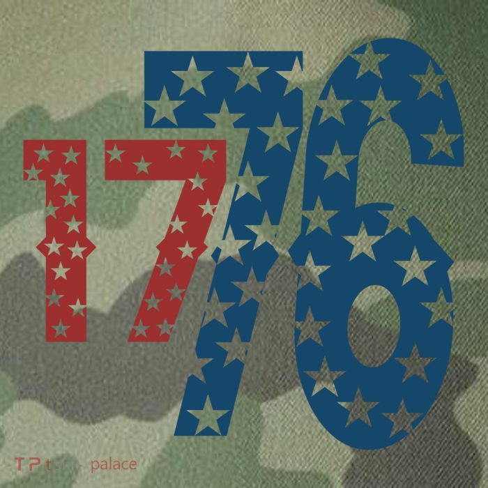 1776 American 4th Of July Legacy Tie Dye Trucker Hat