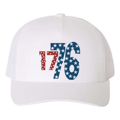 1776 American 4th Of July Yupoong Adult 5-Panel Trucker Hat