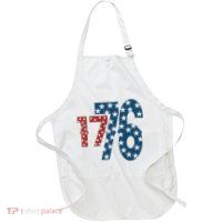 1776 American 4th Of July Apron