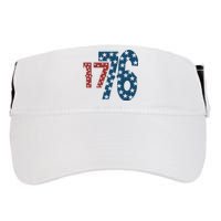 1776 American 4th Of July Adult Drive Performance Visor