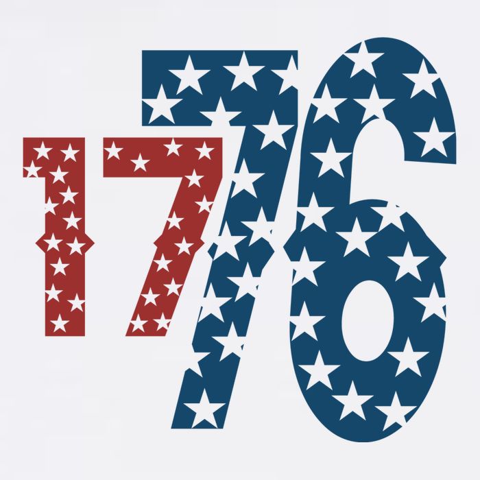 1776 American 4th Of July Magnet