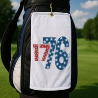 1776 American 4th Of July Golf Towel