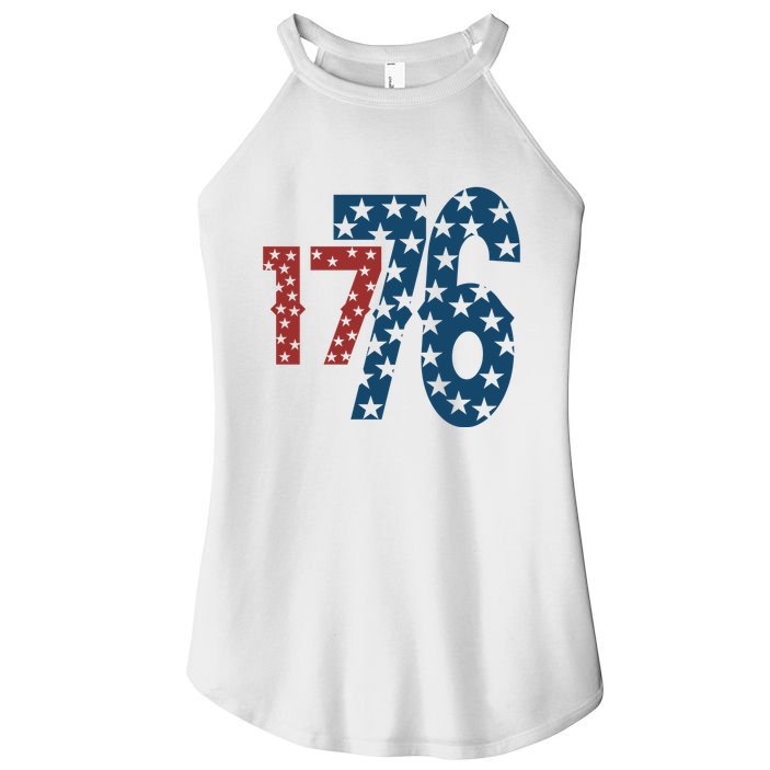 1776 American 4th Of July Women's Perfect Tri Rocker Tank