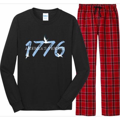 1776 America 4th Of July Long Sleeve Pajama Set