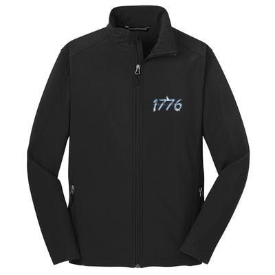 1776 America 4th Of July Core Soft Shell Jacket