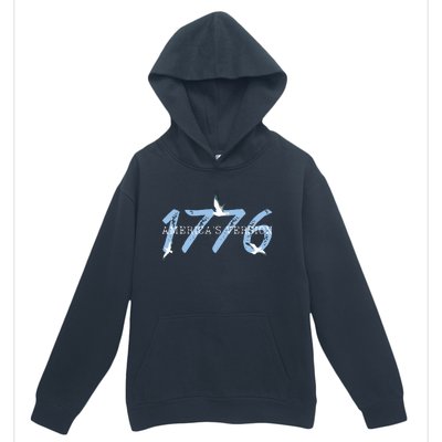 1776 America 4th Of July Urban Pullover Hoodie