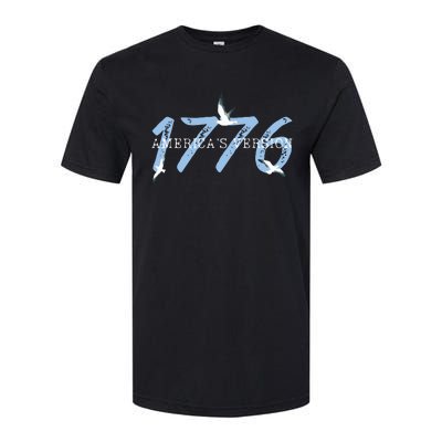 1776 America 4th Of July Softstyle CVC T-Shirt