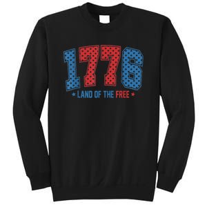 1776 America 4th Of July Usa Flag Fourth Of July Sweatshirt