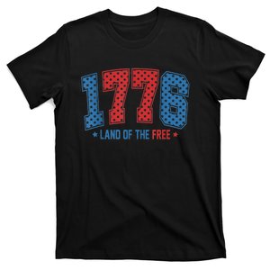 1776 America 4th Of July Usa Flag Fourth Of July T-Shirt