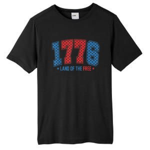 1776 America 4th Of July Usa Flag Fourth Of July Tall Fusion ChromaSoft Performance T-Shirt