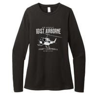 101st Airborne Air Assault Helicopter Fort Campbell Kentucky Womens CVC Long Sleeve Shirt