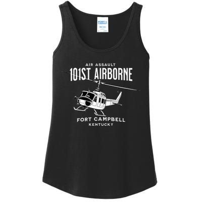 101st Airborne Air Assault Helicopter Fort Campbell Kentucky Ladies Essential Tank