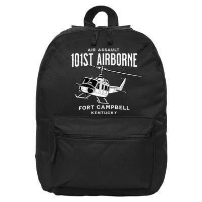 101st Airborne Air Assault Helicopter Fort Campbell Kentucky 16 in Basic Backpack
