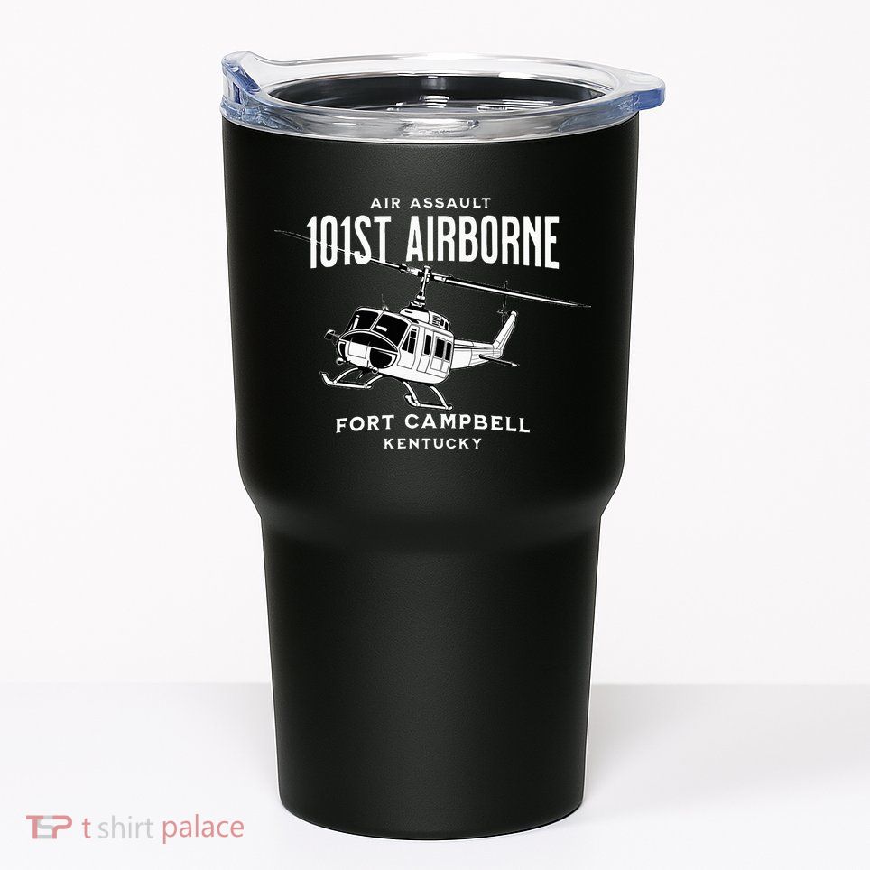 101st Airborne Air Assault Helicopter Fort Campbell Kentucky Tumbler